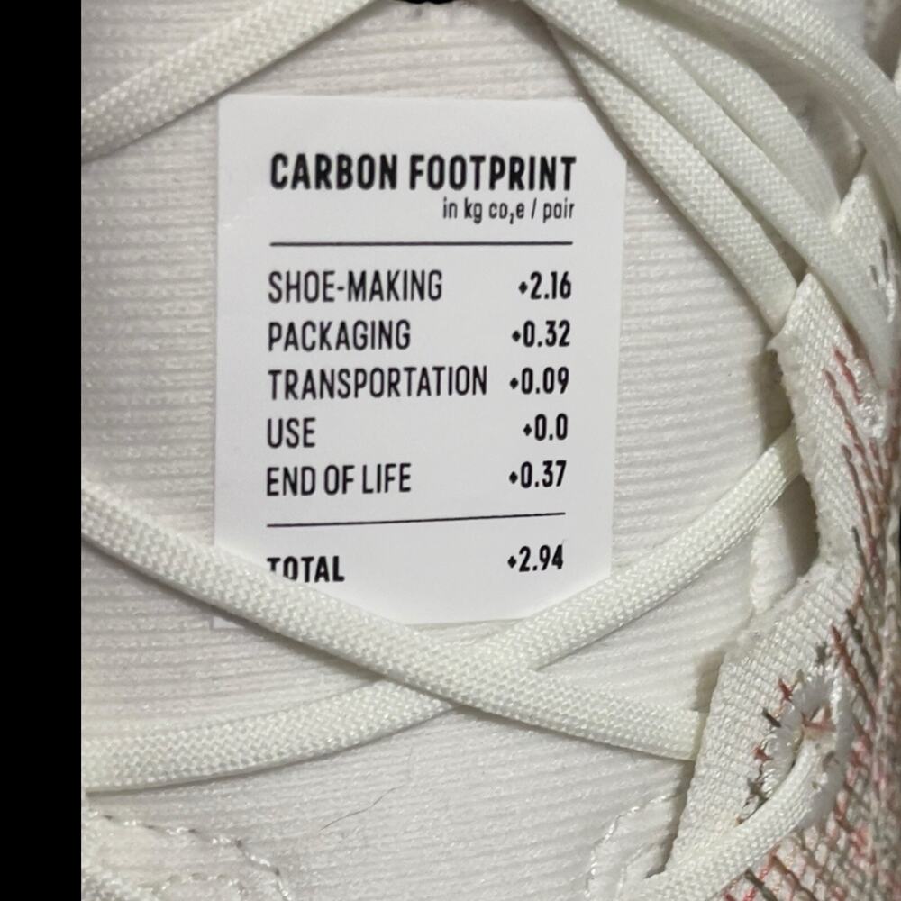 Adidas Adizero X Allbirds Sneakers White Multicolor Semi Turbo GY6156 Size 12 - Picture 9 of 9